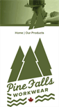 Mobile Screenshot of pinefallsclothing.com